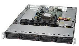Supermicro 1U 511R-W 6300 X13 4bay